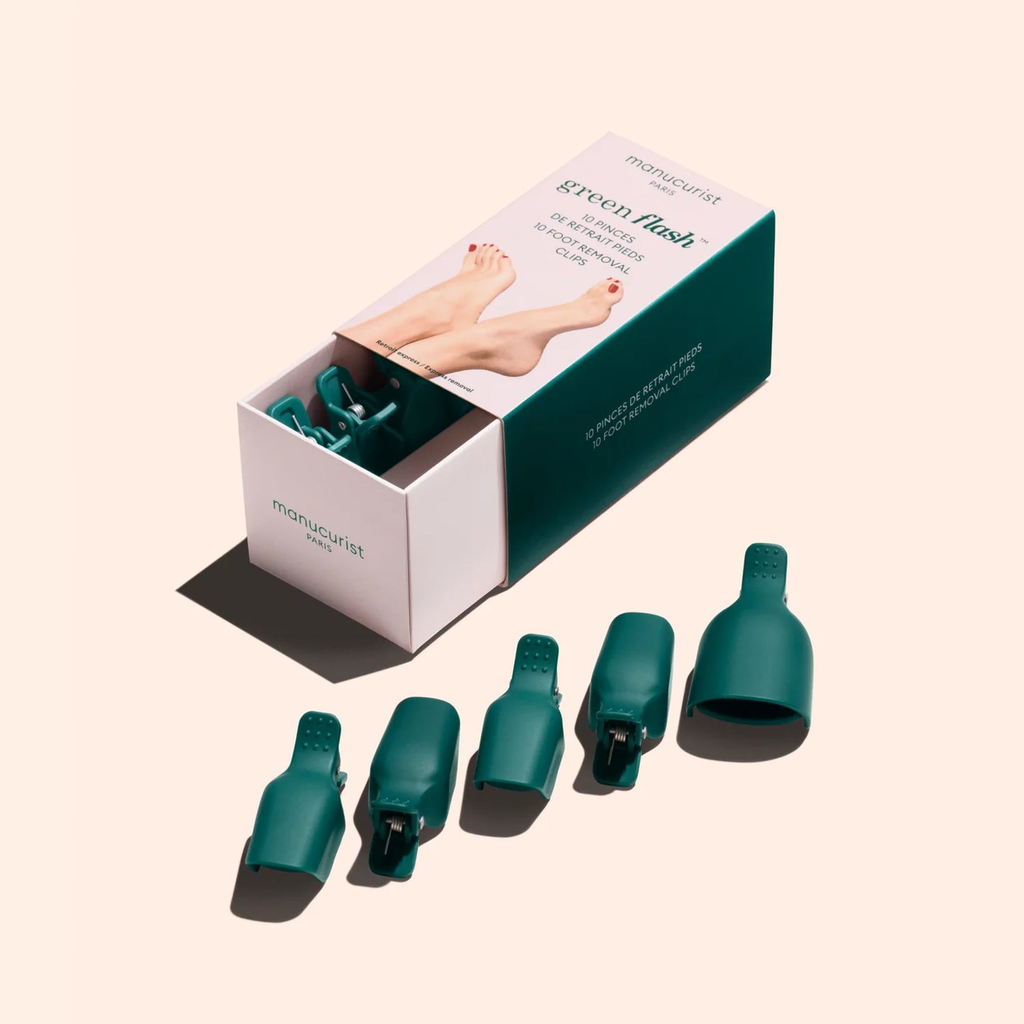Foot Removal Clips - Щипки за премахване на педикюр 10 бр.