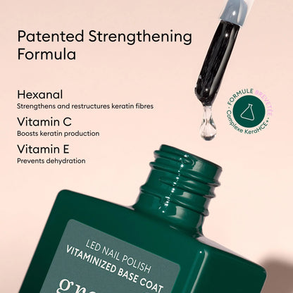 Vitaminised Base Coat Green Flash™ - Витаминизирана база за гел лак