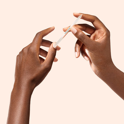 Glass nail accessory trio - Трио стъклени аксесоари