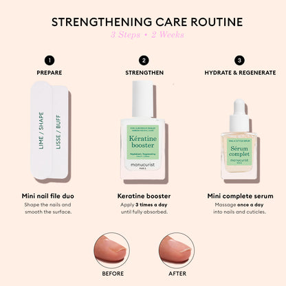 Strengthening Routine for Soft Nails - Възстановяваща рутина за укрепване на меки нокти