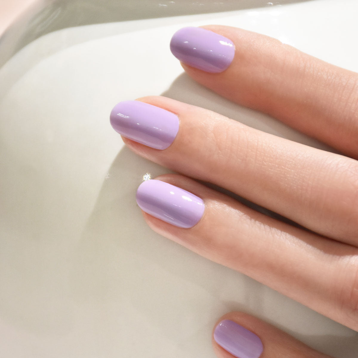 Гел лак Green Flash™ Lisa Lilas - Пастелно лилаво