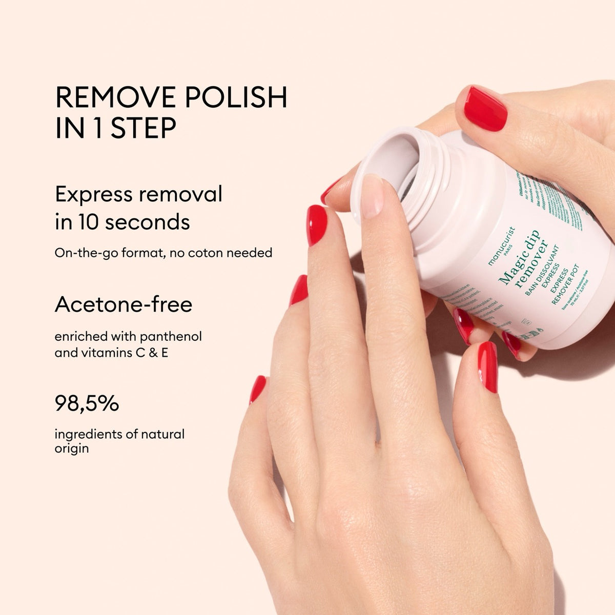 Magic Dip Remover - Лакочистител с гъба