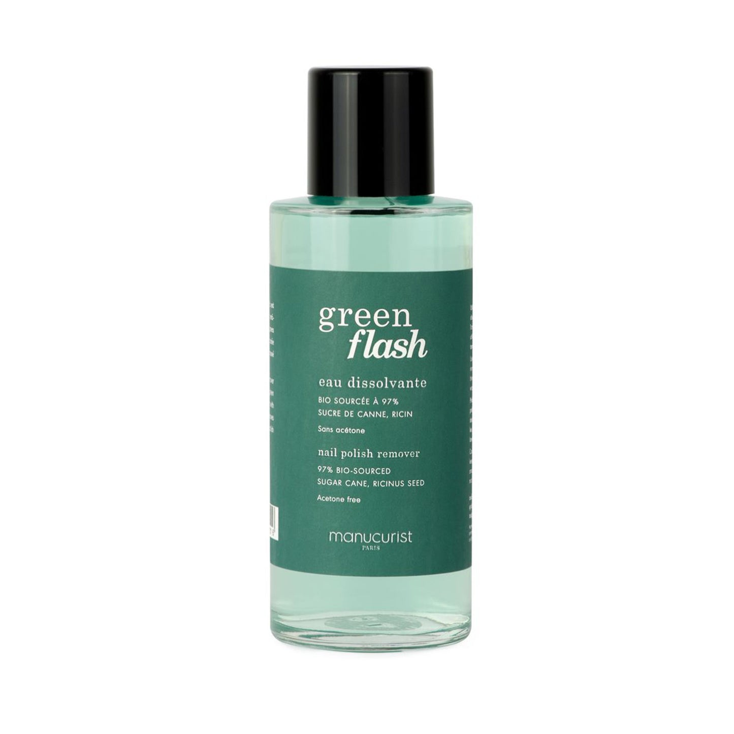 Green Flash Gentle Polish Remover - Лакочистител за гел и традиционен лак