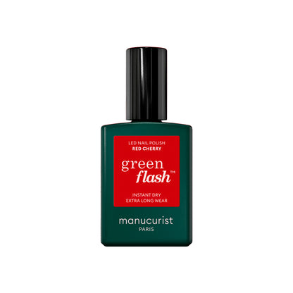 Гел лак Green Flash™ Red Cherry - Червена череша