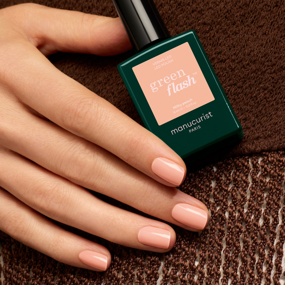 Гел лак Green Flash™ Milky Peach