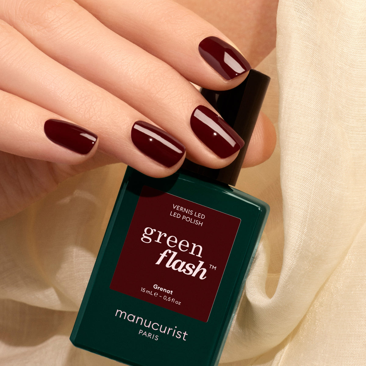 Гел лак Green Flash™ Grenat