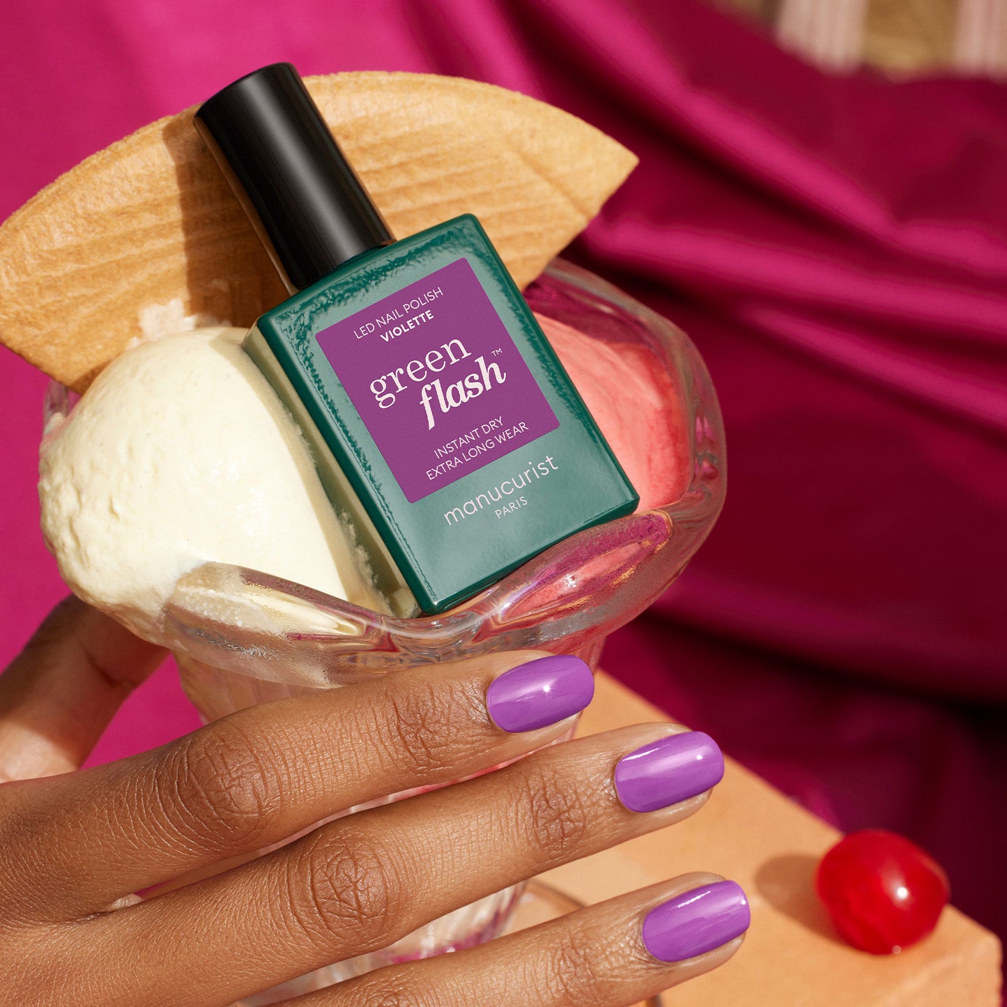 Гел лак Green Flash™ Violette - Виолетово