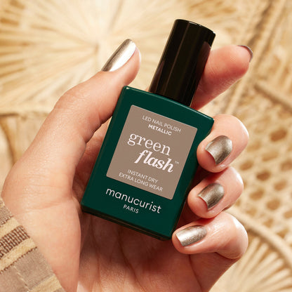 Гел лак Green Flash™ Metallic - Металик