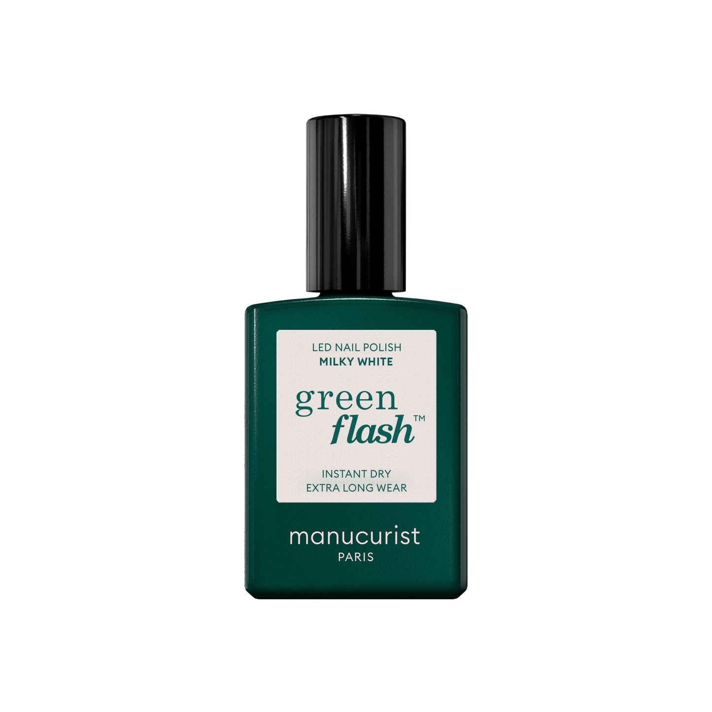 Гел лак Green Flash™ Milky White - Млечно бял