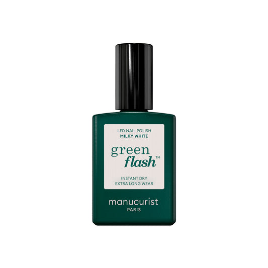 Гел лак Green Flash™ Milky White - Млечно бял