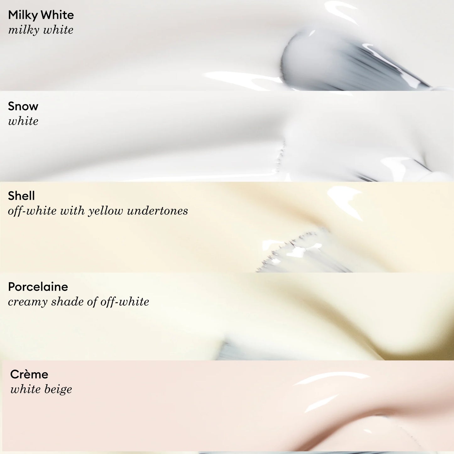 Milky White - Млечно бял