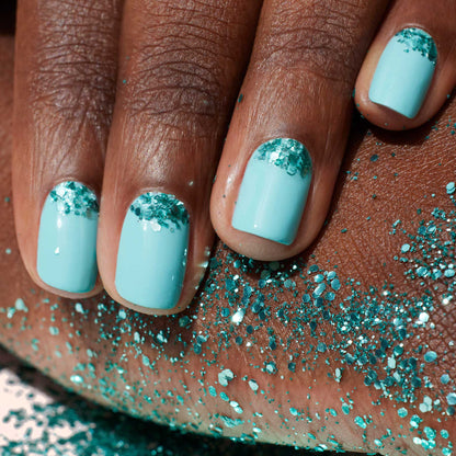 Biodegradable Glitter Turquoise - Биоразградим брокат Тюркоаз