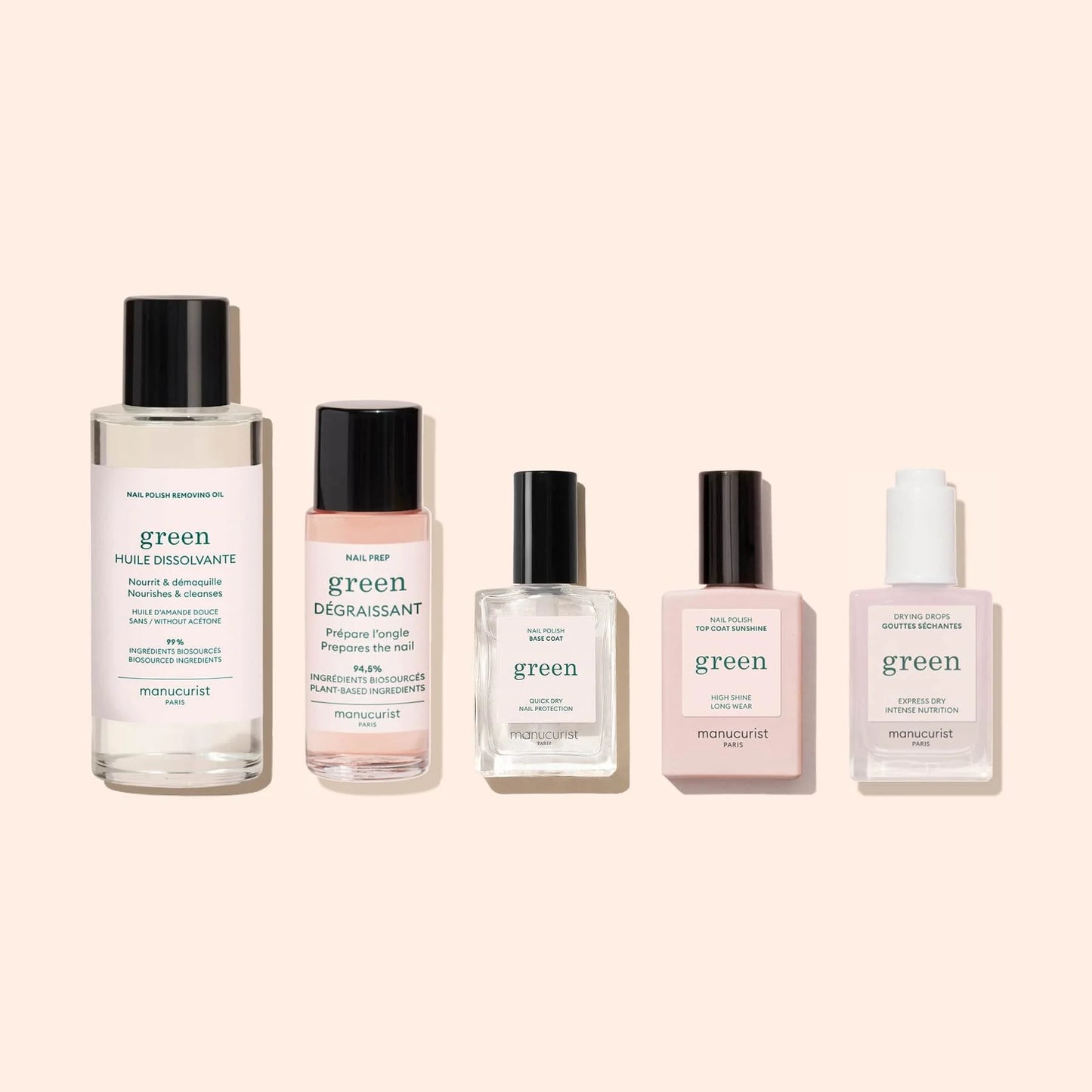 Nail Polish Removing Oil Green™ - Лакочистител - олио с масло от сладък бадем