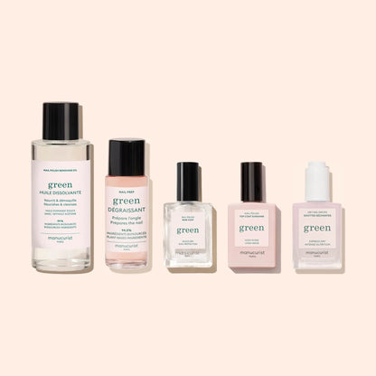 Nail Polish Removing Oil Green™ - Лакочистител - олио с масло от сладък бадем