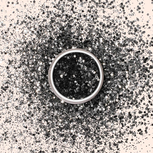 Biodegradable Glitter Black Diamond - Биоразградим брокат Черен диамант