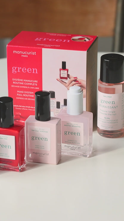 Green™ System Set - Poppy Red - Маково червен